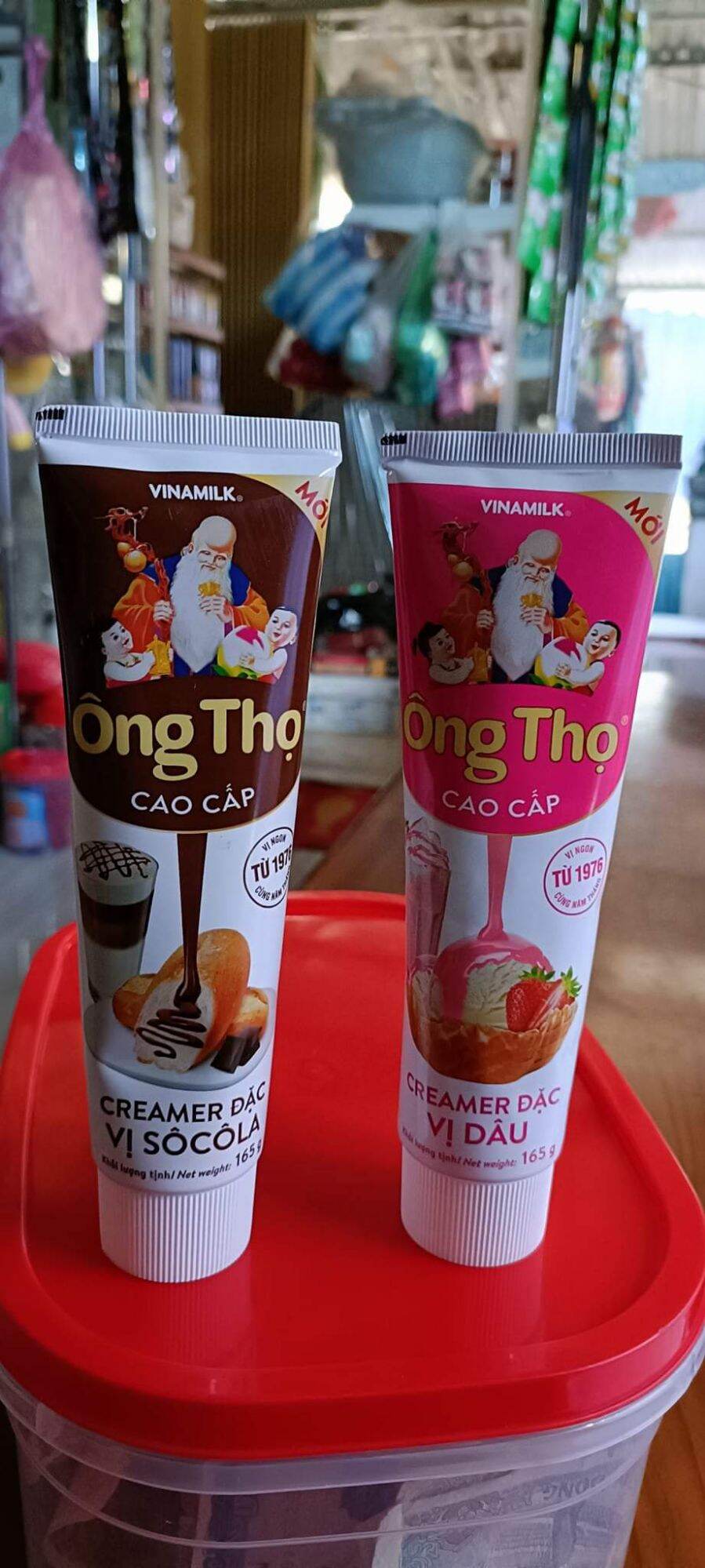 sữa đặc ông thọ dạng tuýt (compo 3 tuýt 3 vị )