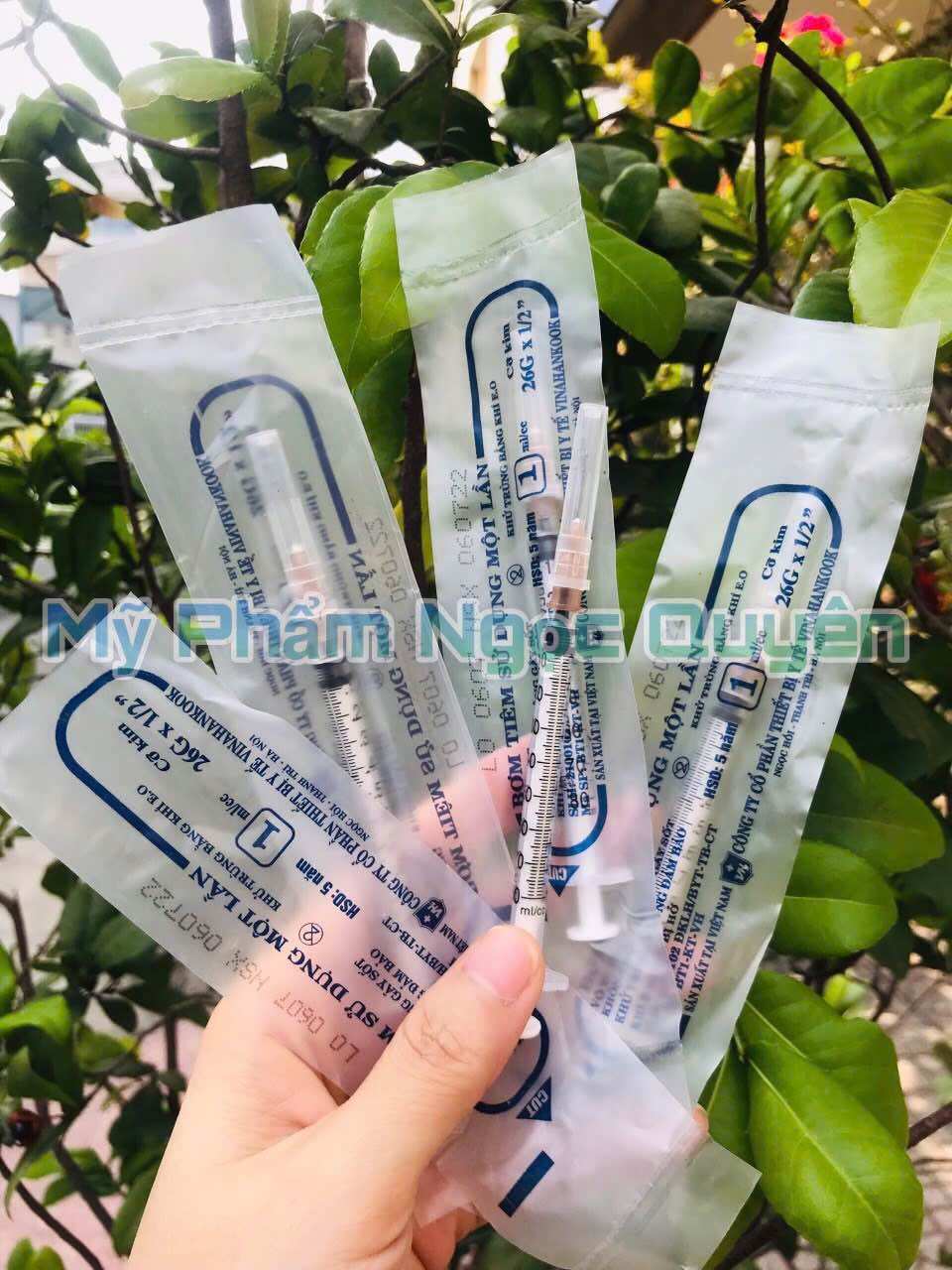 Bơm tiêm 1ml 26Gx1/2' vinahankook (H/100 cây)