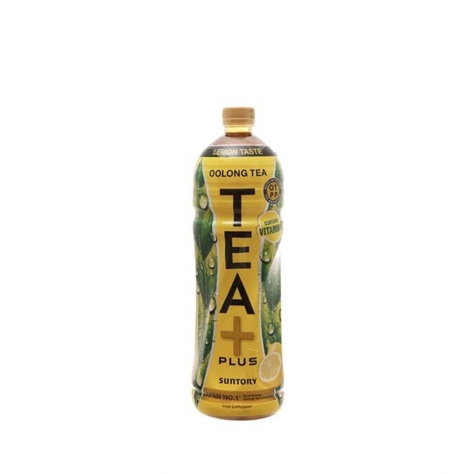 Trà olong Tea plus chai lớn 1L (vị truyền thống, vị chanh)