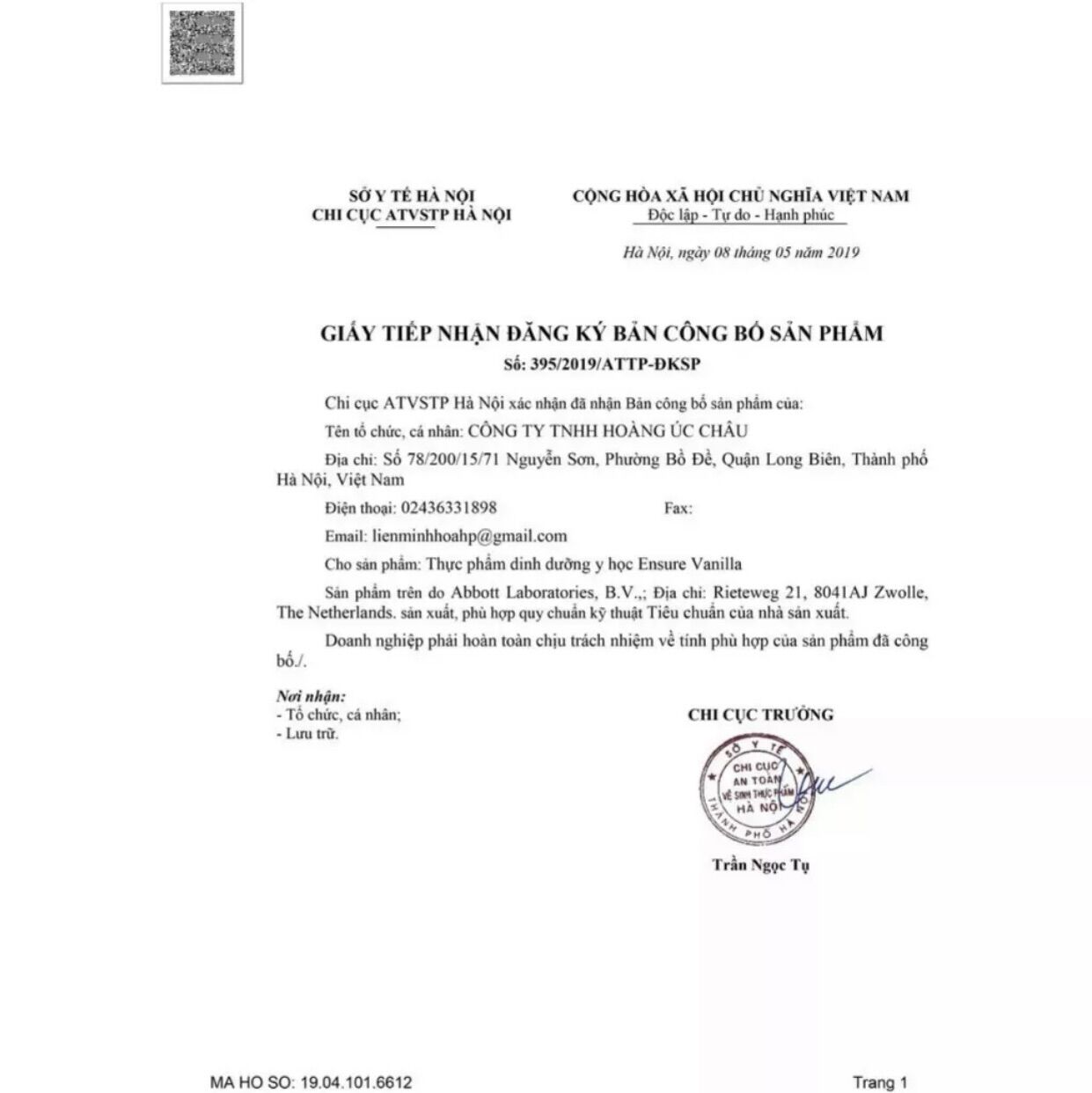 [DATE 2026] SỮA BỘT ENSURE ÚC 850G HƯƠNG VANI