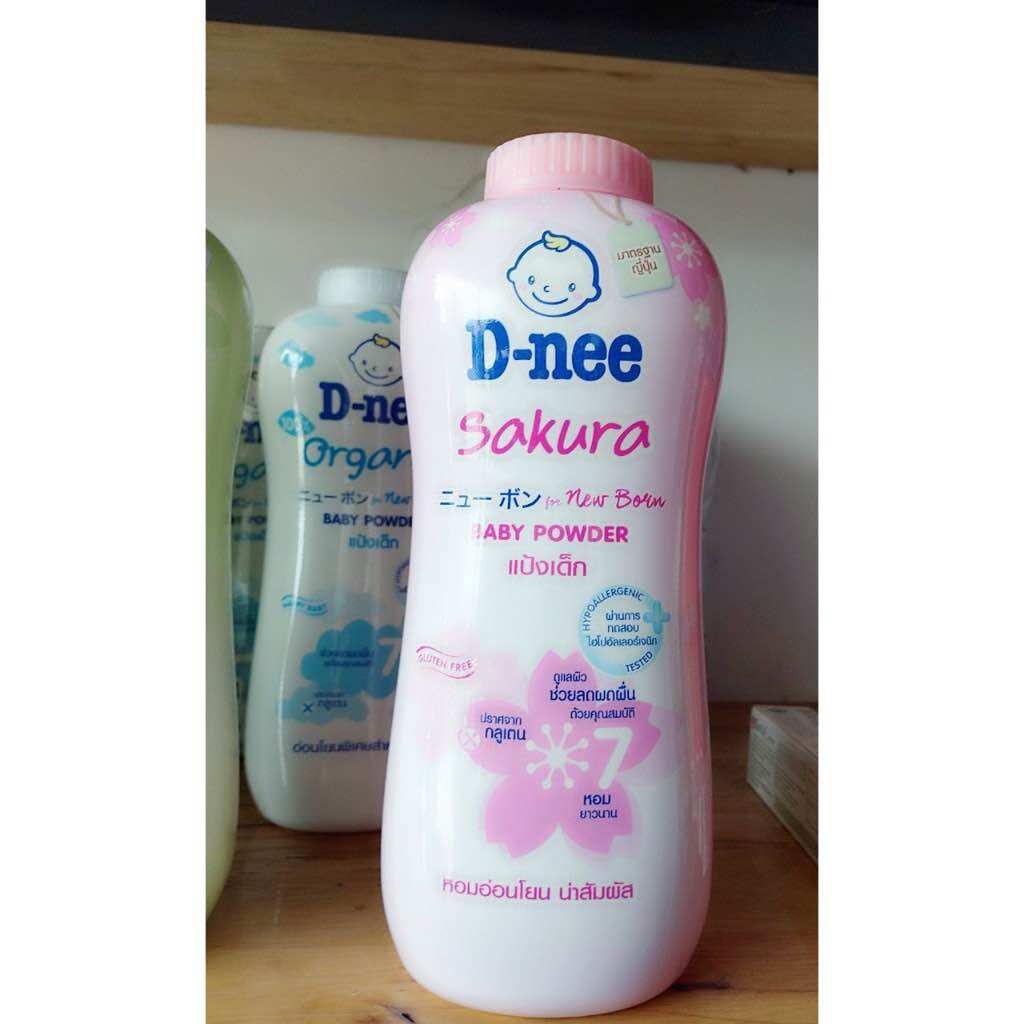 (Chính Hãng) Phấn Thơm D-nee Thái 350g (Được chọn màu)