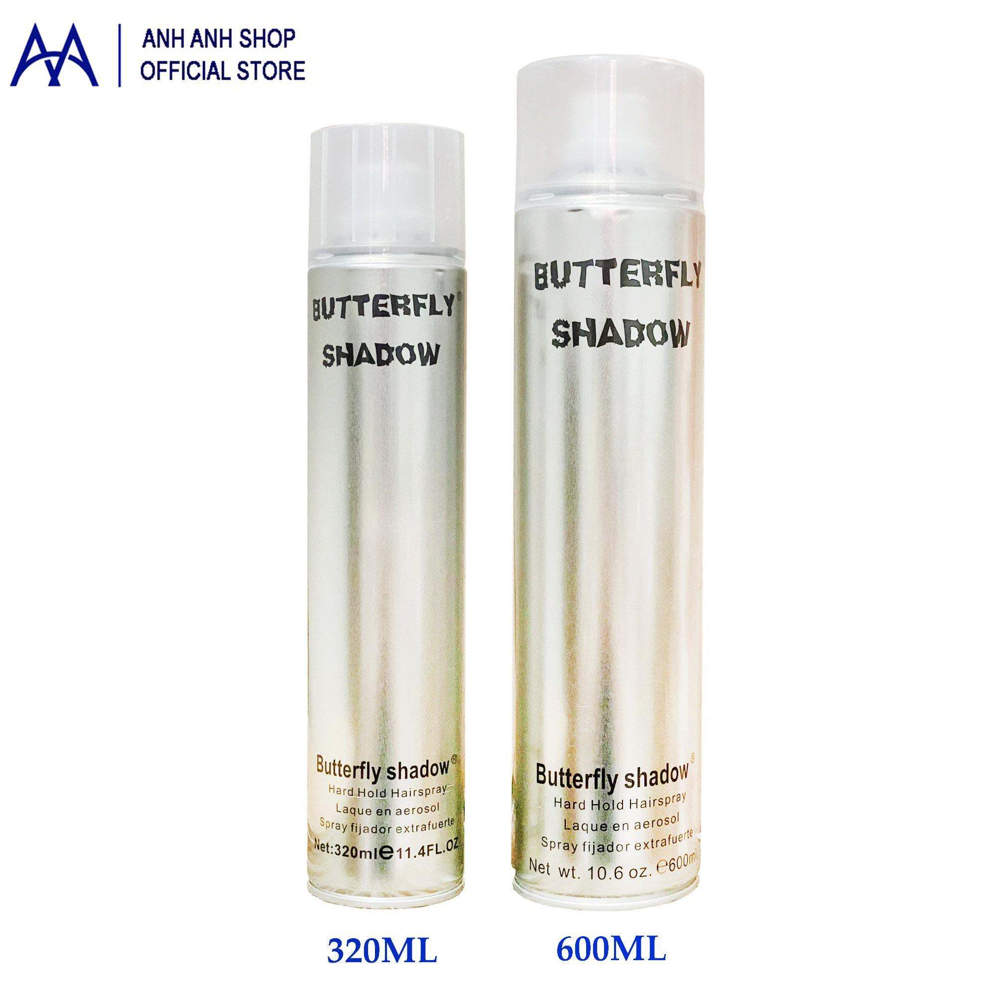 320ML - 600ML - GÔM XỊT TÓC BUTTERFLY SHADOW