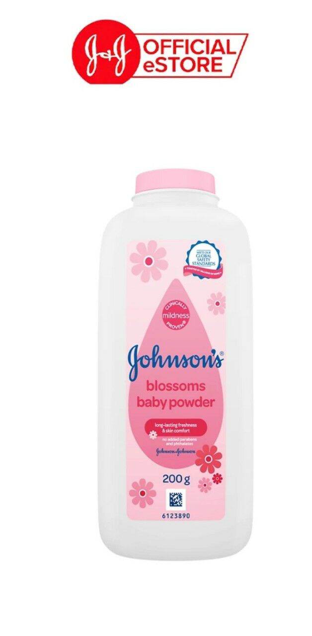Phấn thơm hương hoa Johnson s baby powder 200gr