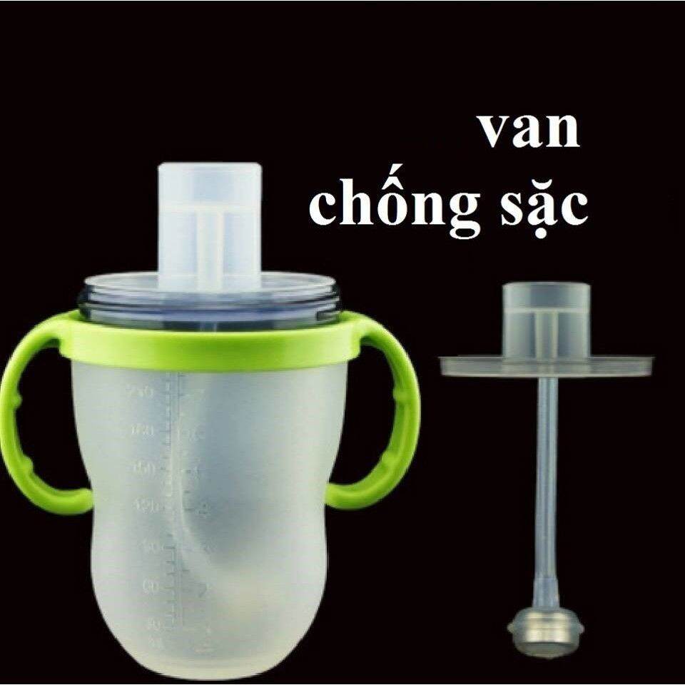 Van chống sặc/tay cầm bình sữa comotomo
