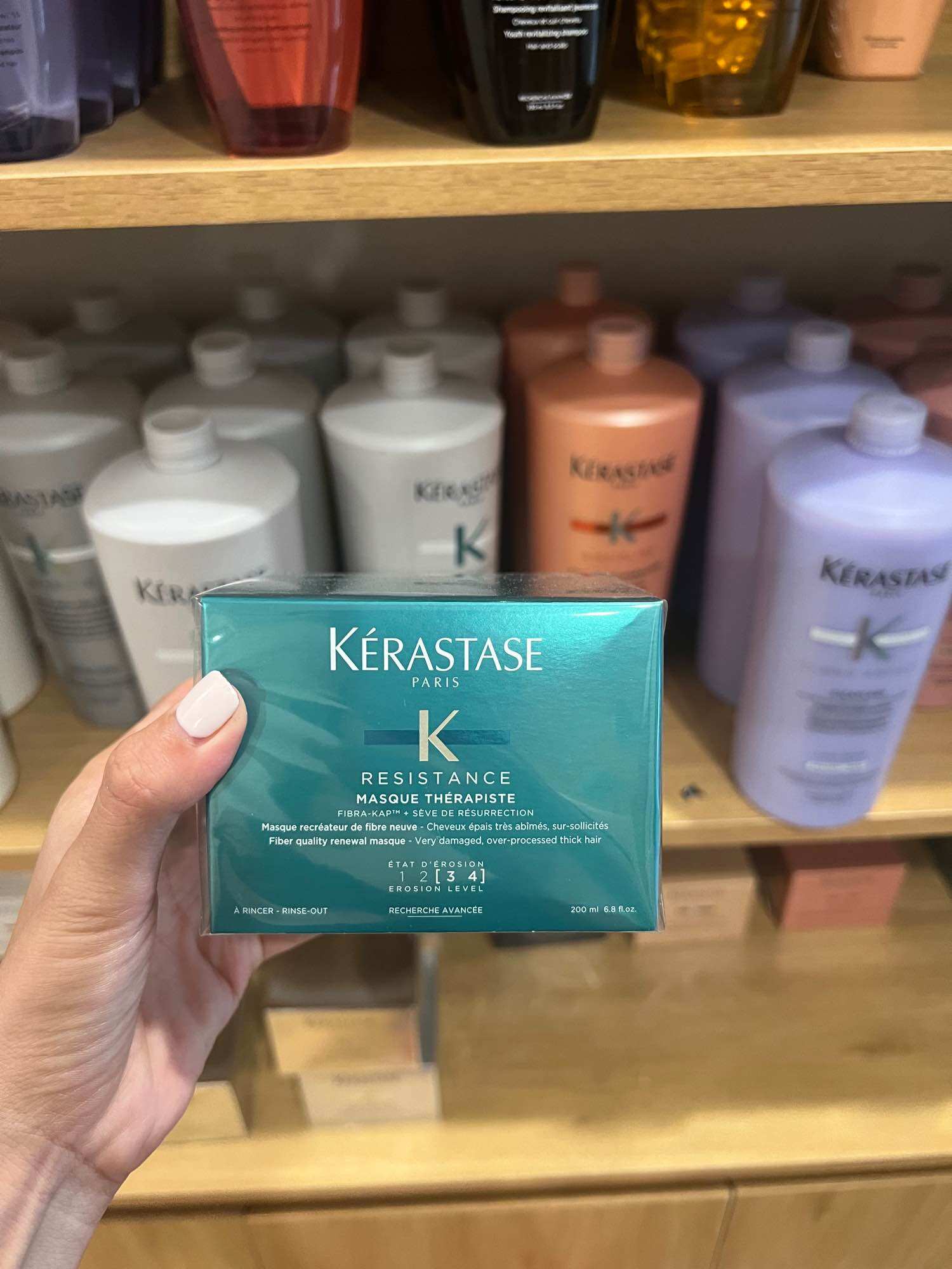 Dầu hấp tóc Kerastase Resistance Masque Therapiste 200ml