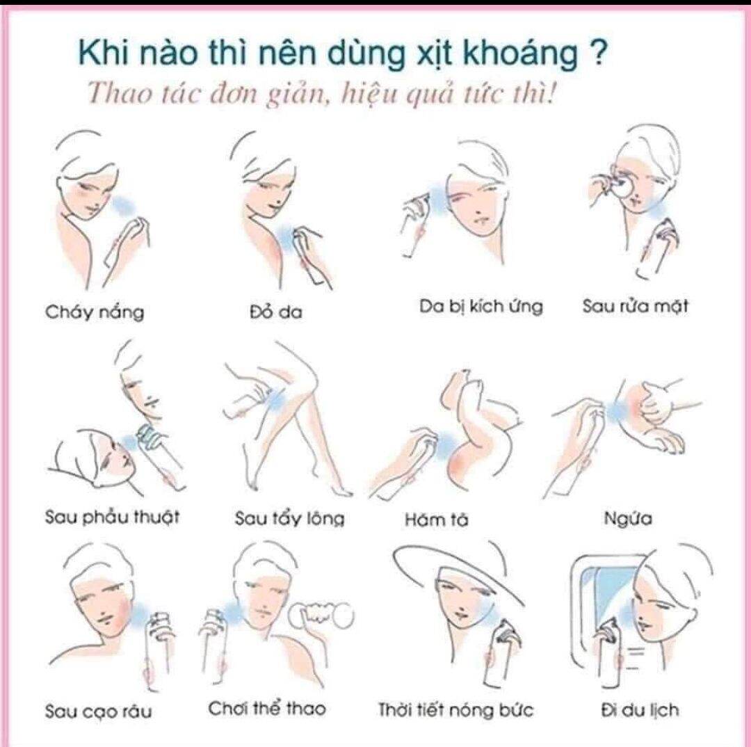 Xịt khoáng Avene 300ml, 150ml