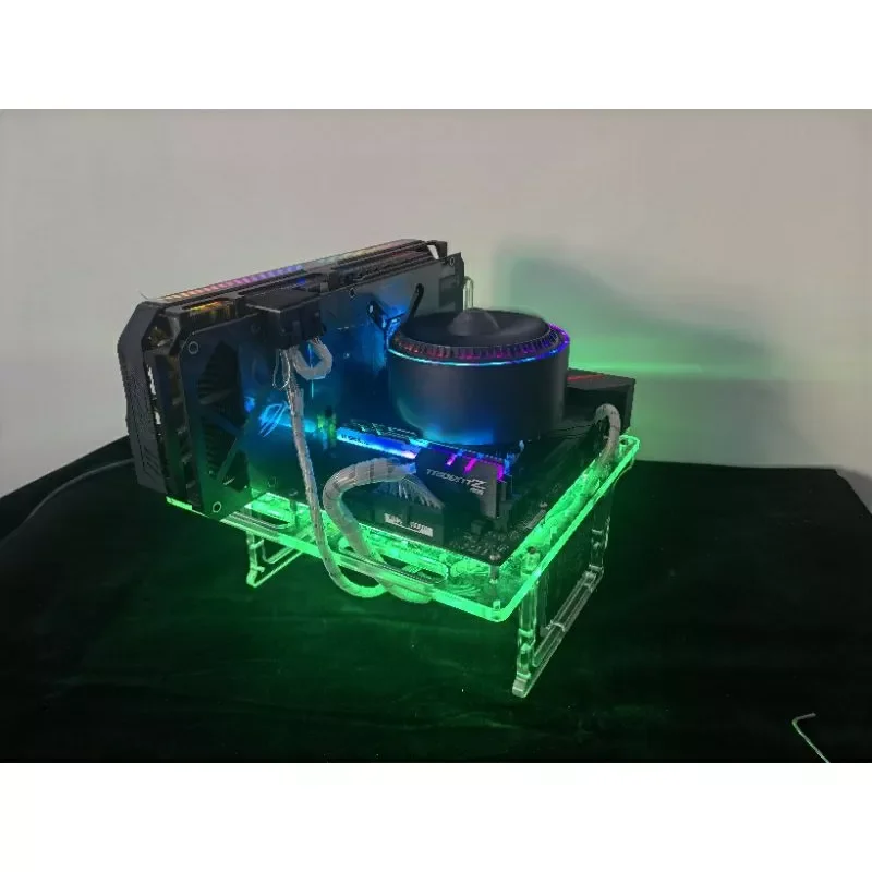vỏ case benchtable nhựa acrylic CNC chi tiết itx-matx