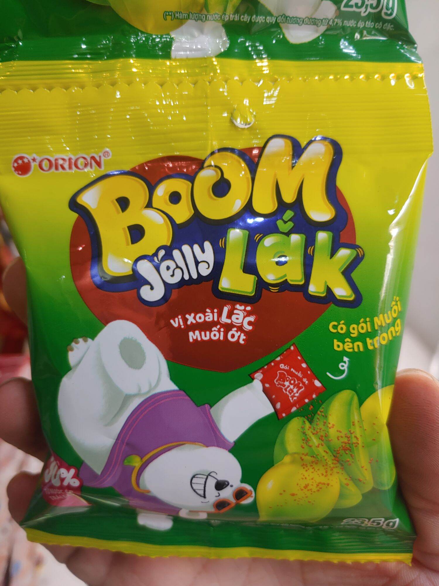 Kẹo dẻo Boom các vị gói 25g