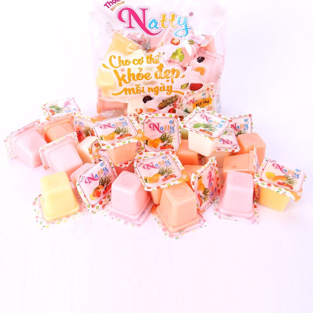 THẠCH SỮA CHUA NATTY GÓI 432G