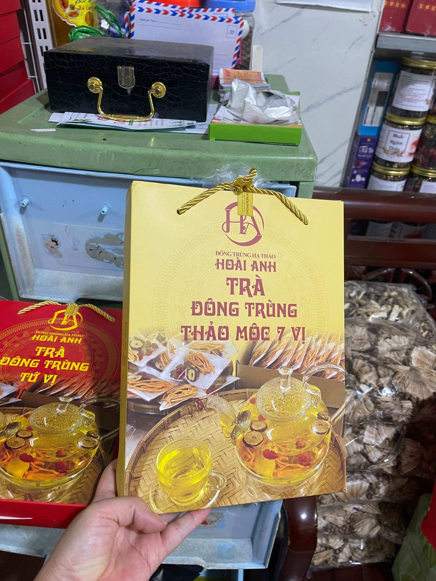 Trà đông trùng 7 vị