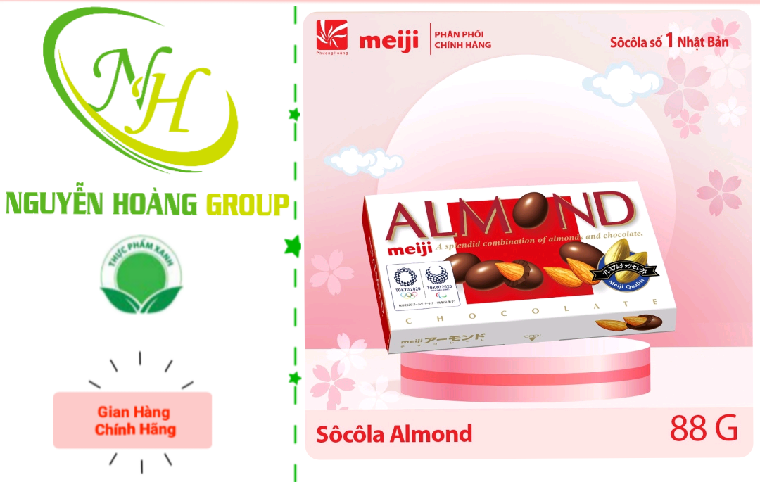 Meiji - Almond Chocolate 79g