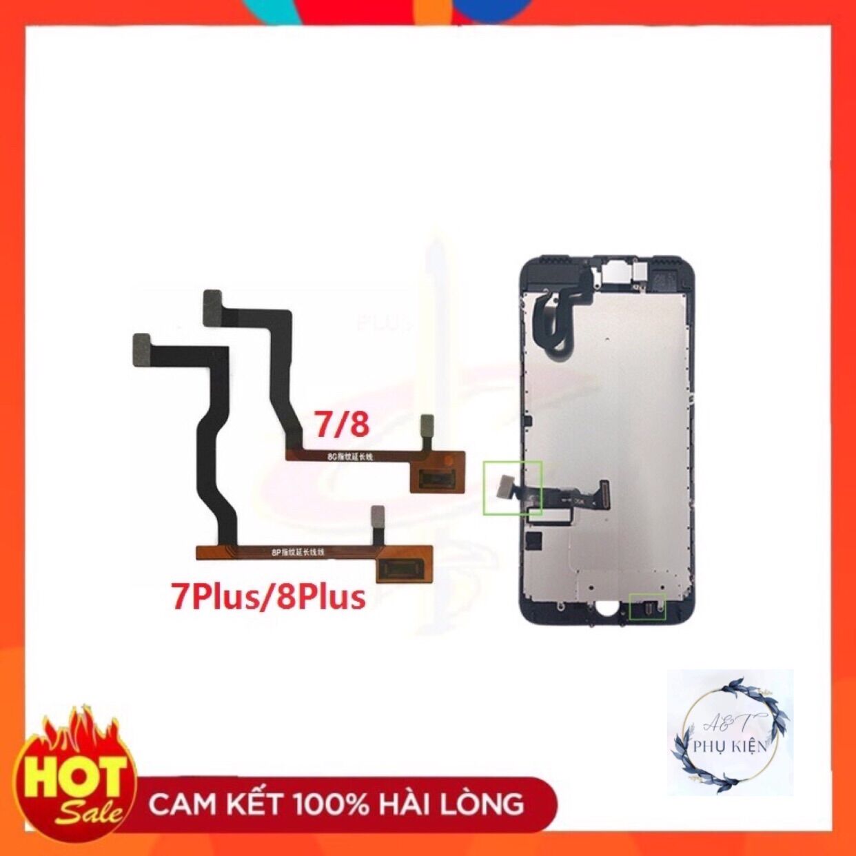Cáp Home Vân Tay cho iphone 7/ 7 plus/ 8/ 8 8 plus