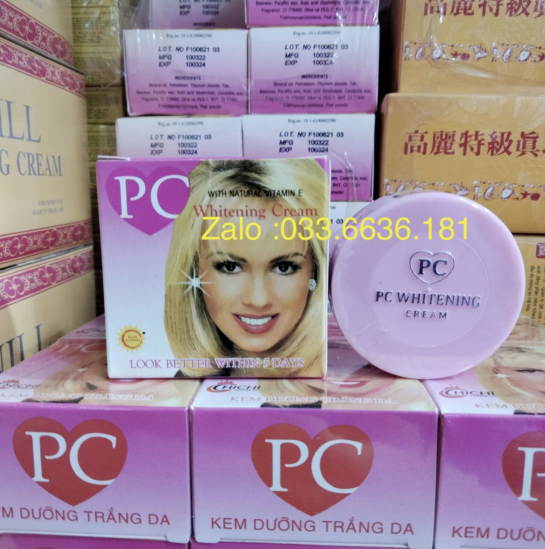 Kem pc thái lan hủ 4,5g