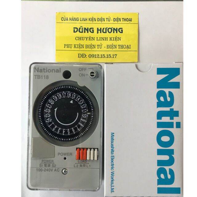 Đồng hồ hẹn giờ National TB118