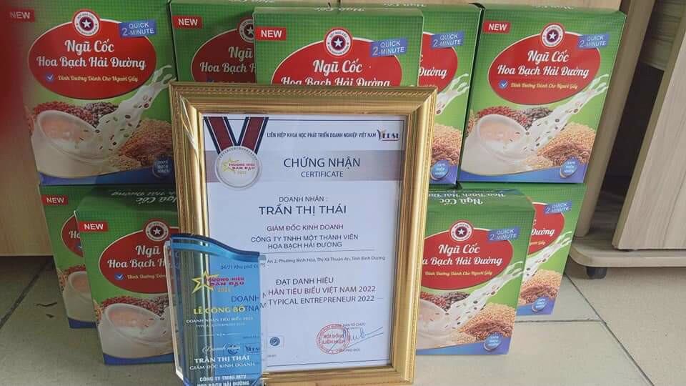 7 HỘP NGŨ CỐC HOA BẠCH HẢI ĐƯỜNG 500GR