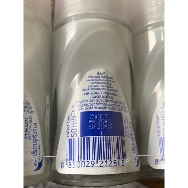 Lăn Ngăn Mùi NIVEA | Dưỡng Trắng Da (50 ml/chai)