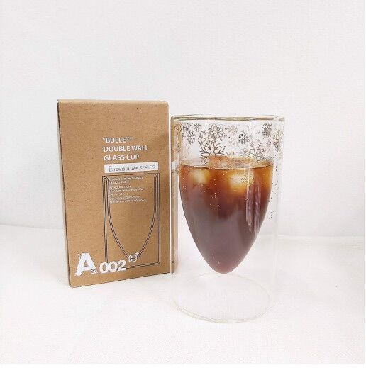 Ly thuỷ tinh cafe 2 lớp Brewista B+ Bullet 250ml