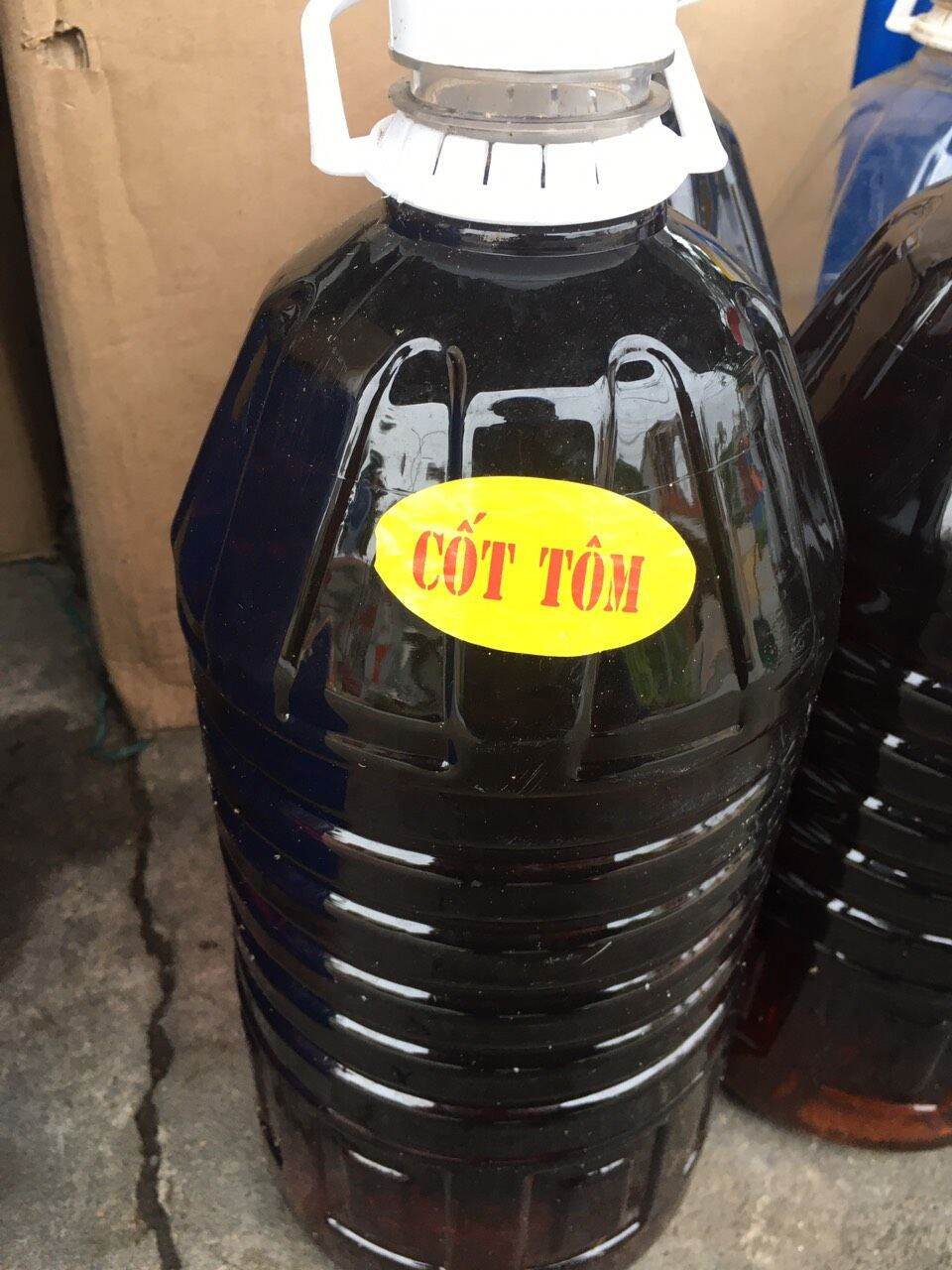 5 lít nước mắm cốt tôm vùng quê biển Hải Hậu