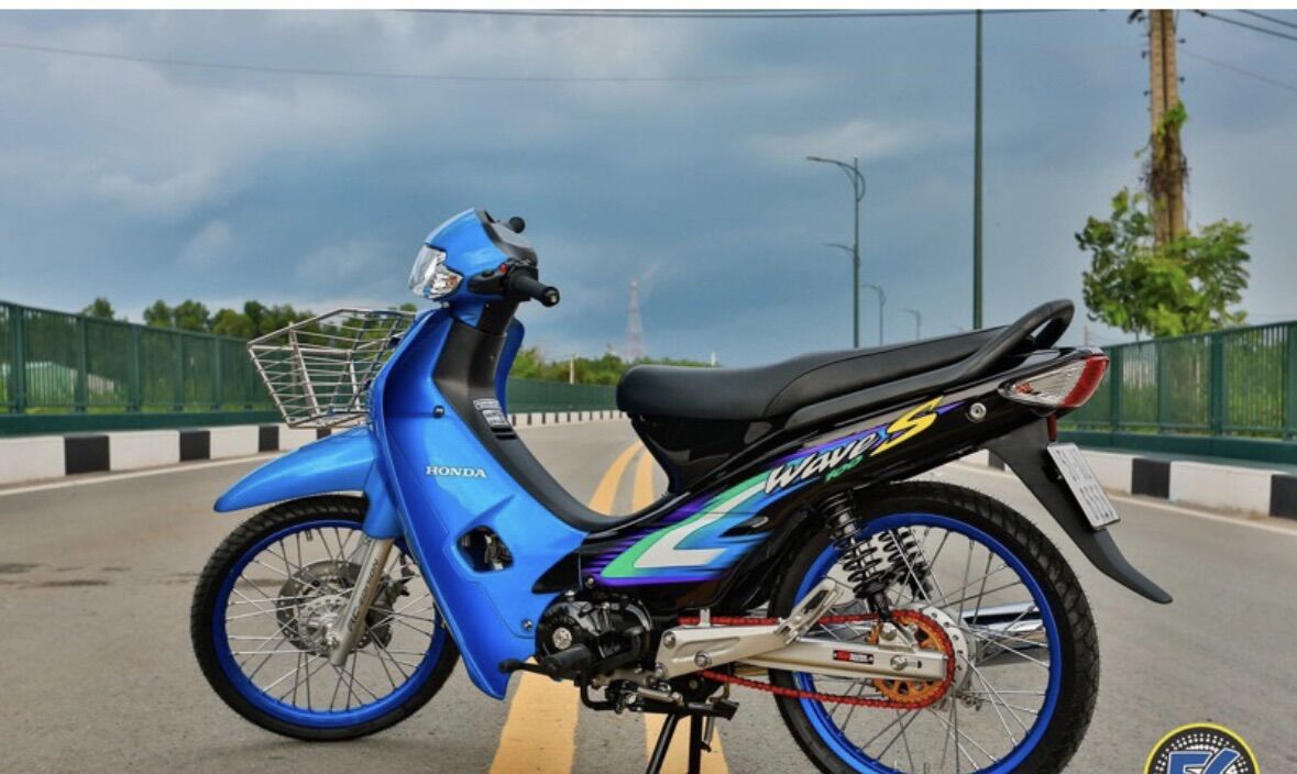 Tem Wave và Wave S thái đời 2002 2003 100cc hàng đẹp loại 1