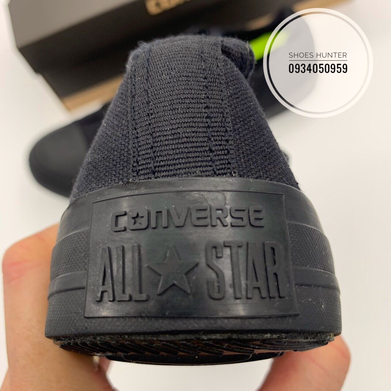 Converse Đen full thấp cổ