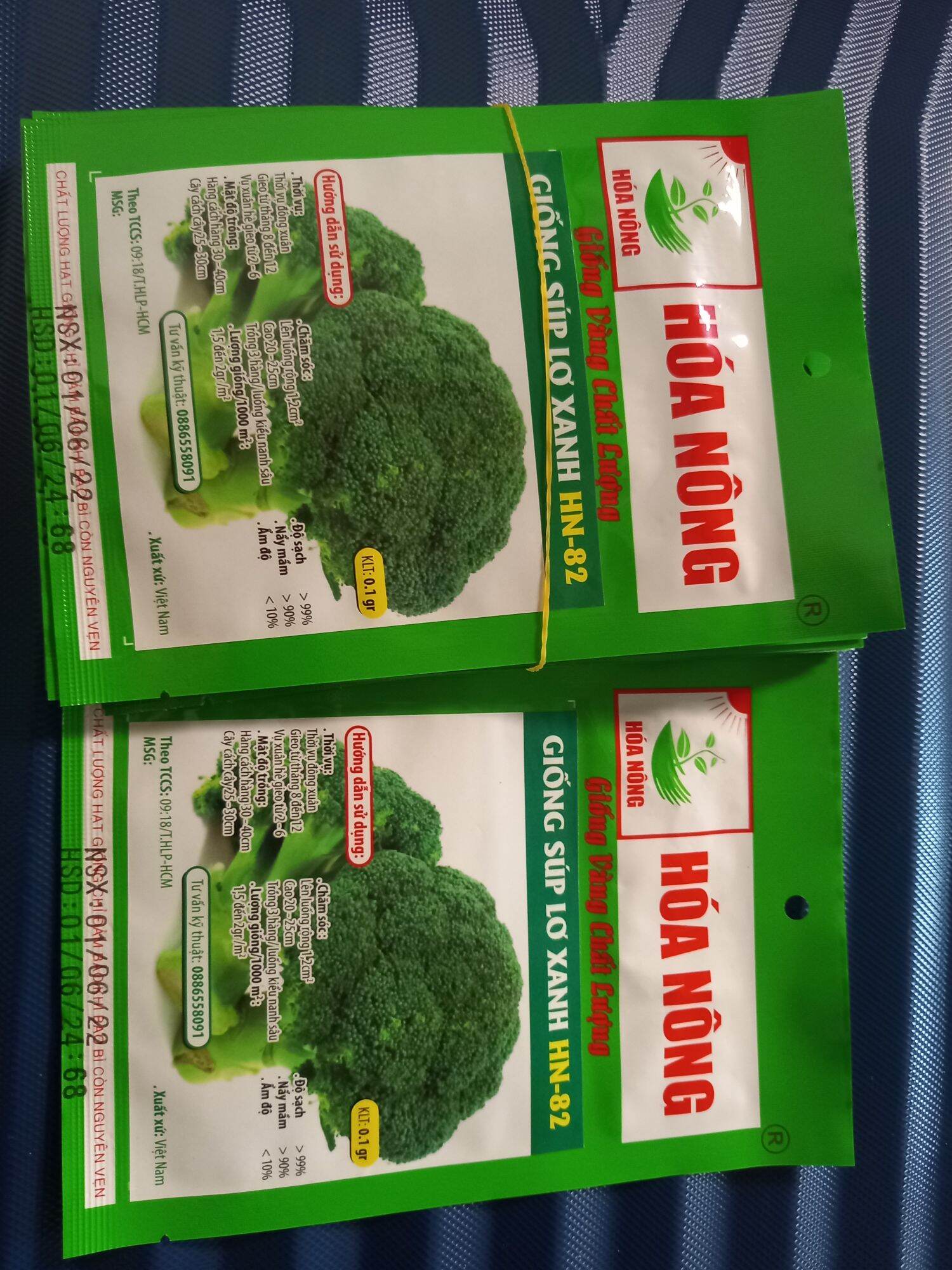 Hạt  súp lơ xanh chịu  nhiệt tốt
