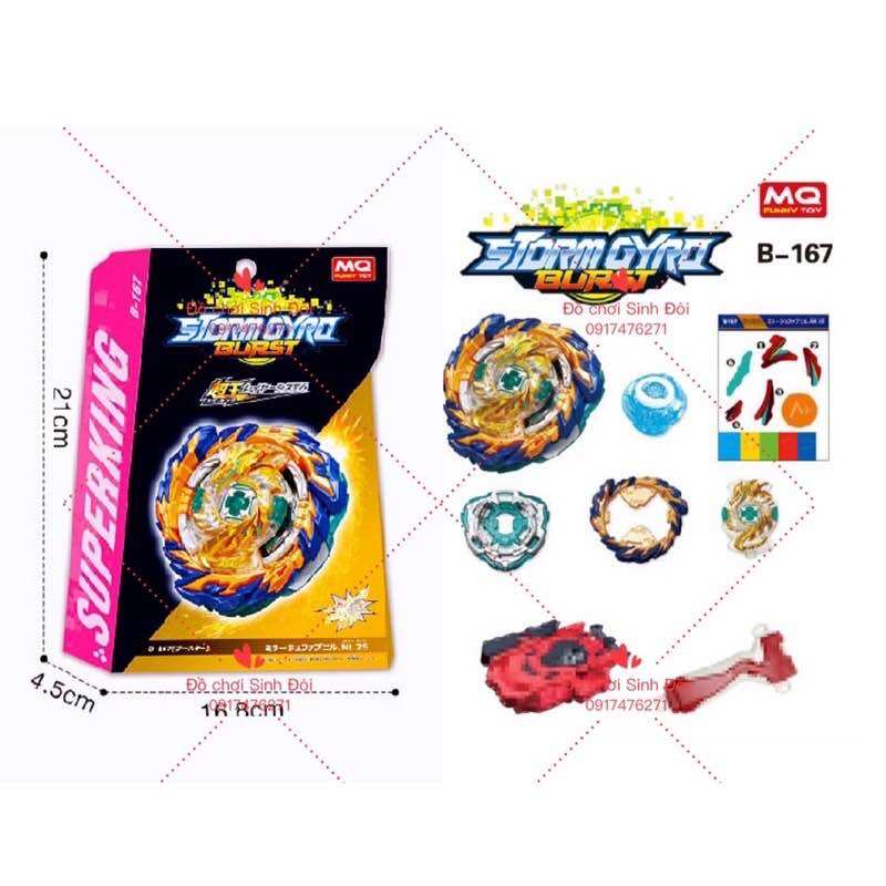 Con quay beyblade 167- đồ chơi vận động