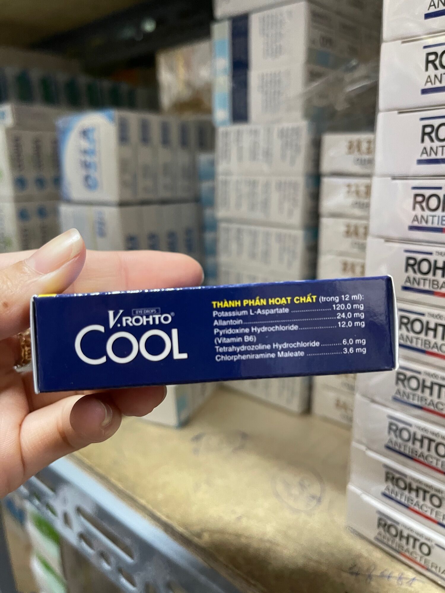 Nhỏ mắt Vroto Cool