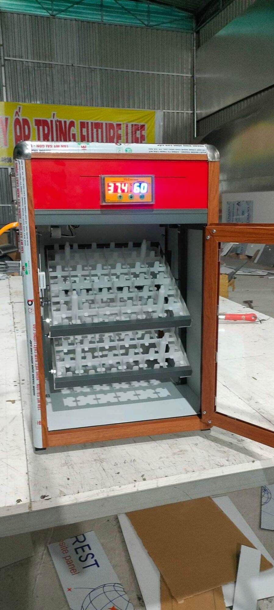 máy ấp 72 trứng tự động hóa hoàn toàn