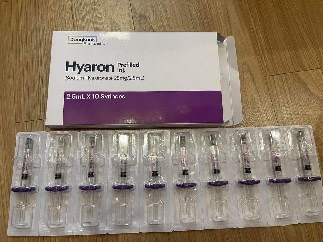 Tiêm căng bóng da Hyaron Hàn Quốc nguyên hộp