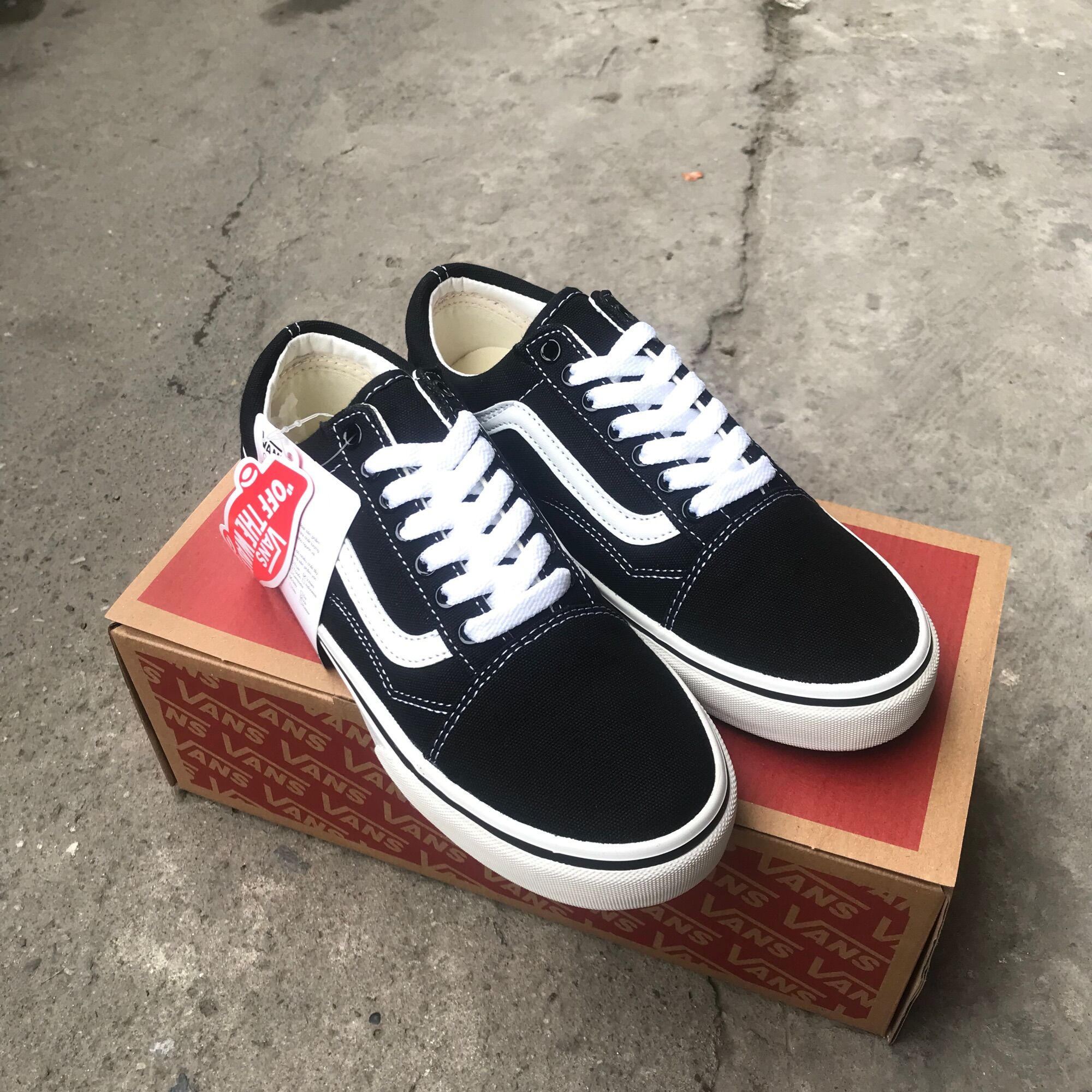 GIÀY V OLD SKOOL ĐEN (Full box, Bill)