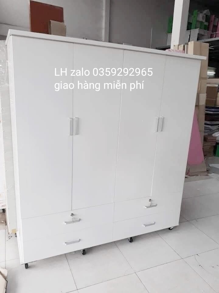 tủ nhựa đài Loan 4 cánh nhiều hộp kéo