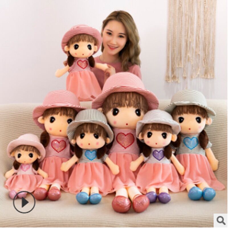Búp bê nhồi bông trái tim cao cấp 60cm