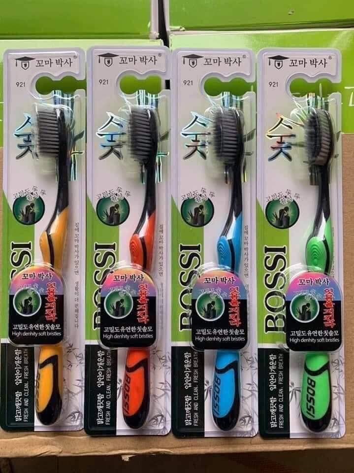 Combo 5 cây bàn chải đánh răng than tre than hoạt tính