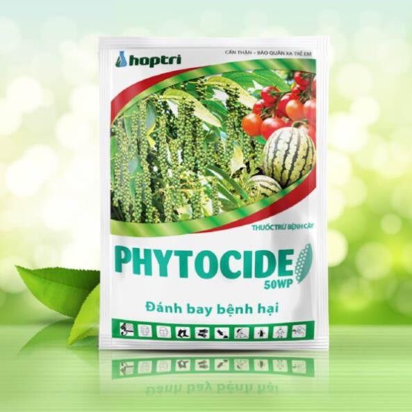 Thuốc trừ bệnh Phytocide 50WP 15gr – sương mai, thán thư