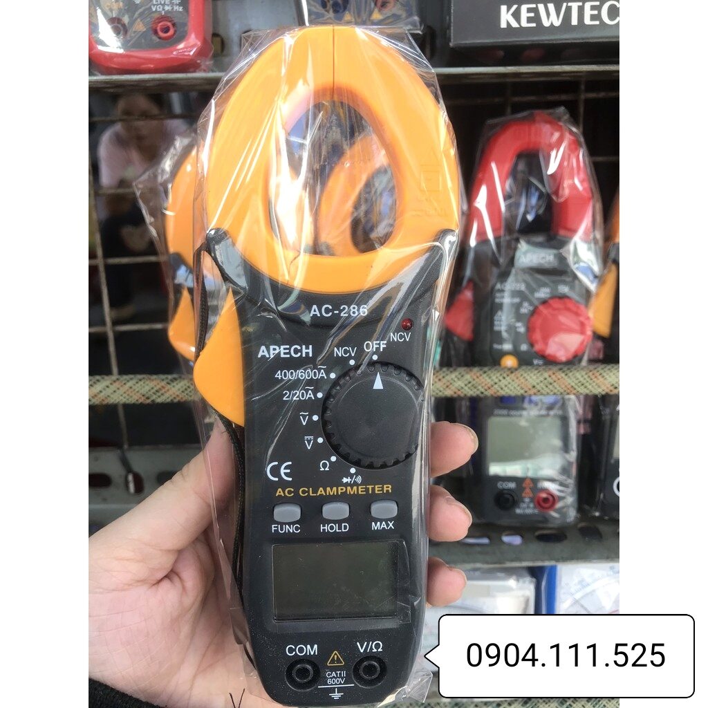 [HCM]Ampe kìm số điện tử APECH AC-286