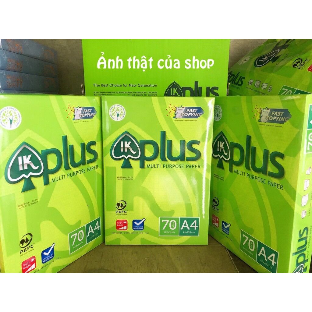 Giấy in A4 APlus 500 tờ