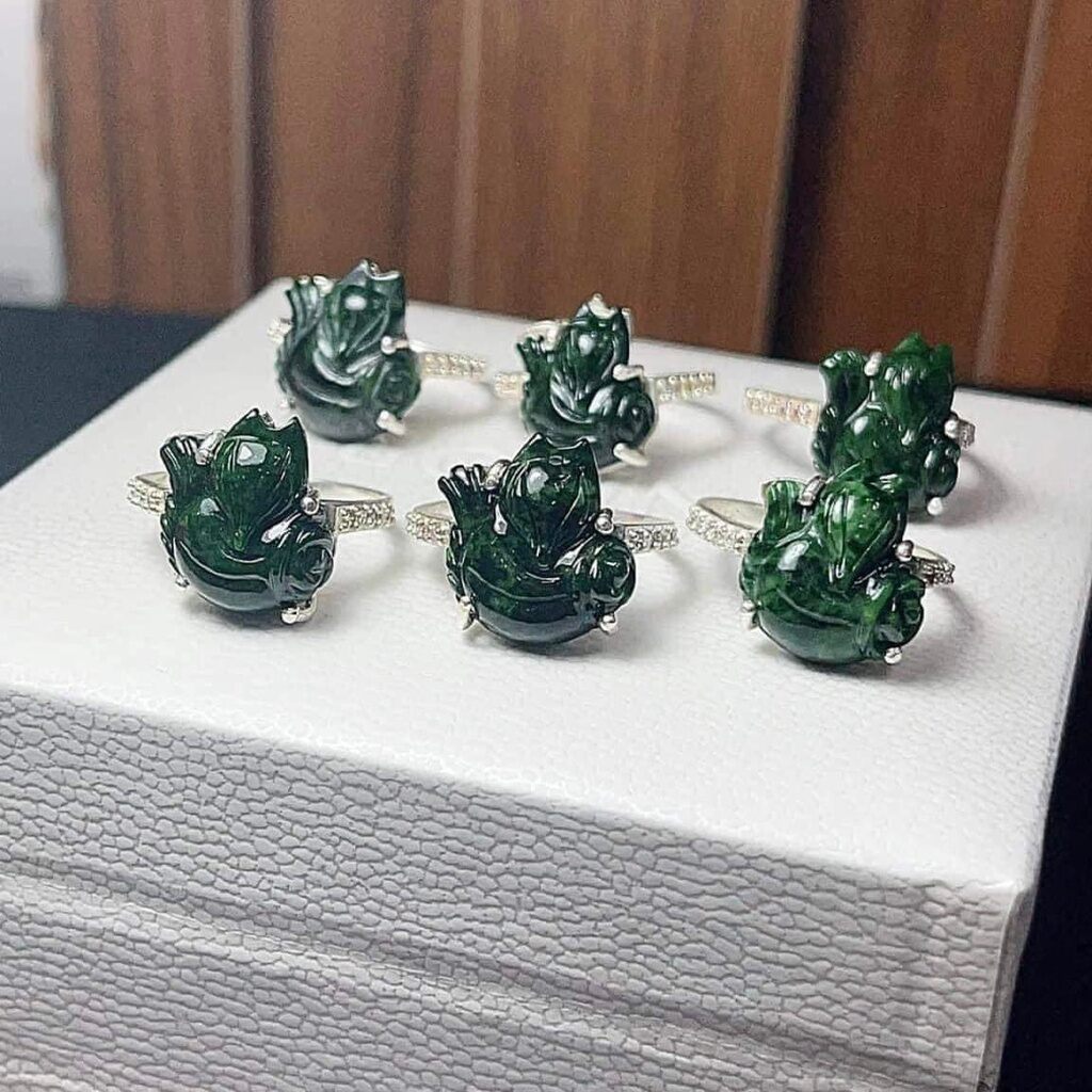 Nhẫn hồ ly xanh