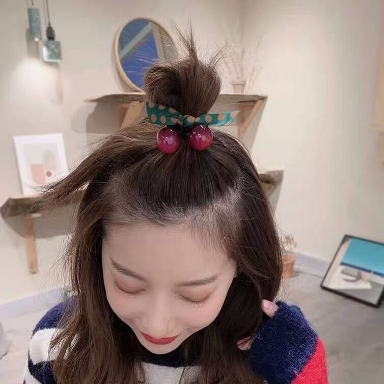 [HCM]Dây cột tóc hình trái cherry angel.house