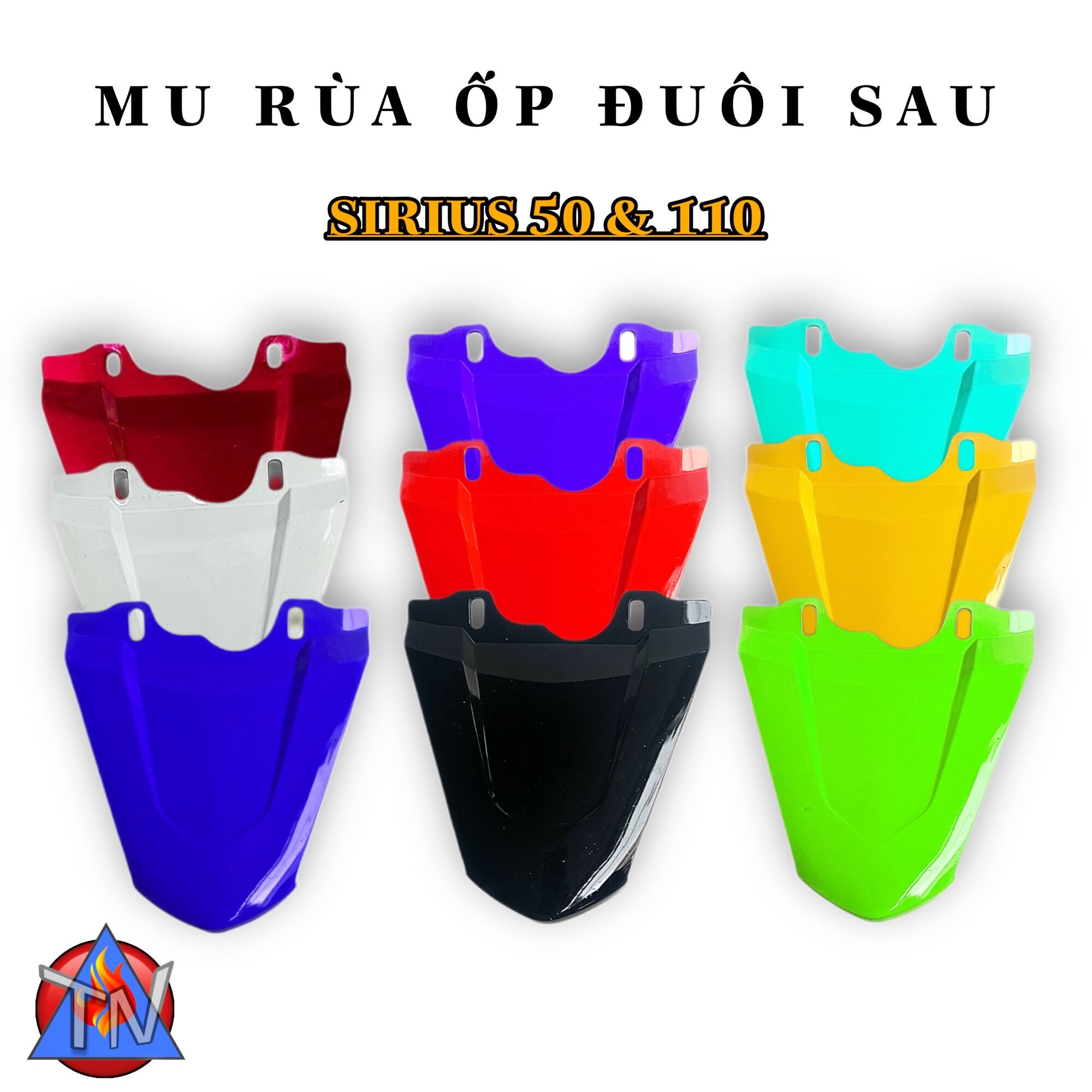 Mu rùa ốp đuôi sau sirius 50/110