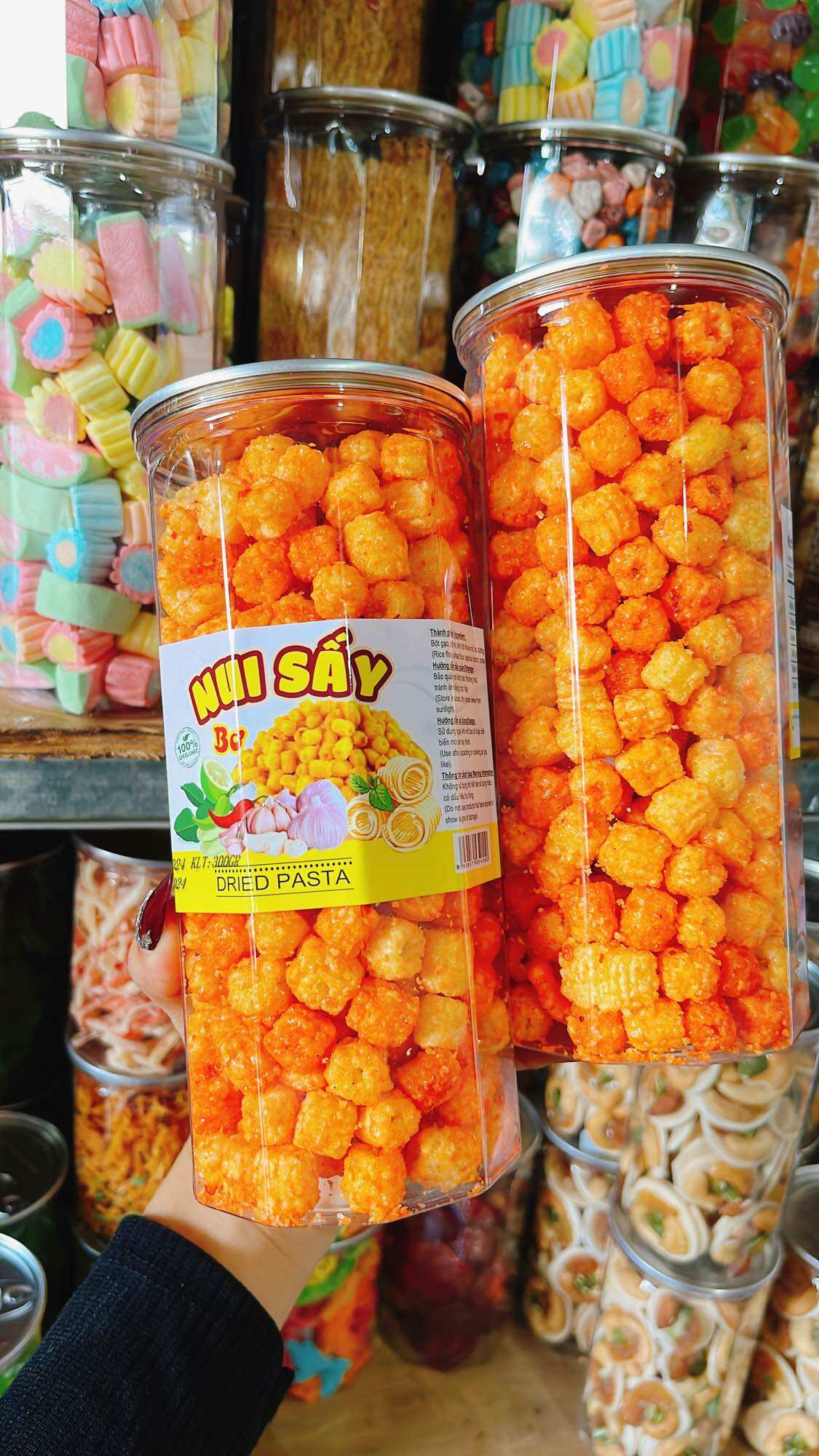 Nui sấy gia vị 280g