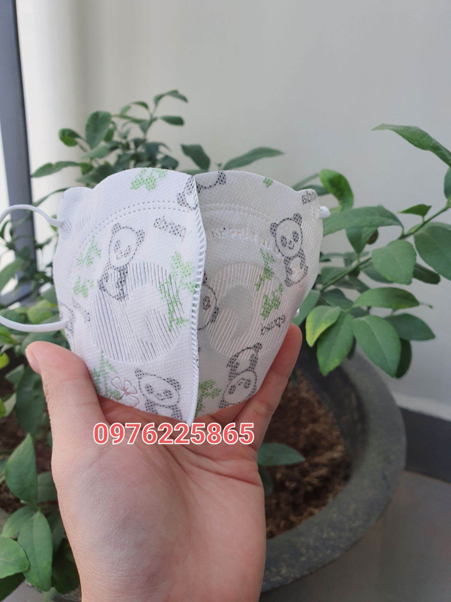 Set 10 chiếc khẩu trang Mầm chồi lá Thịnh Phát cho bé yêu