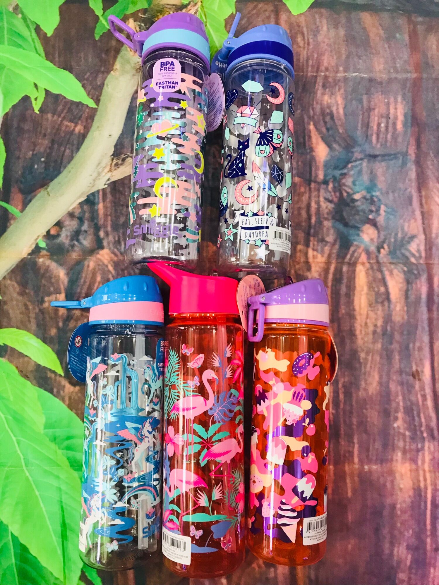 Bình nước Smiggle 700ml úc cho bé