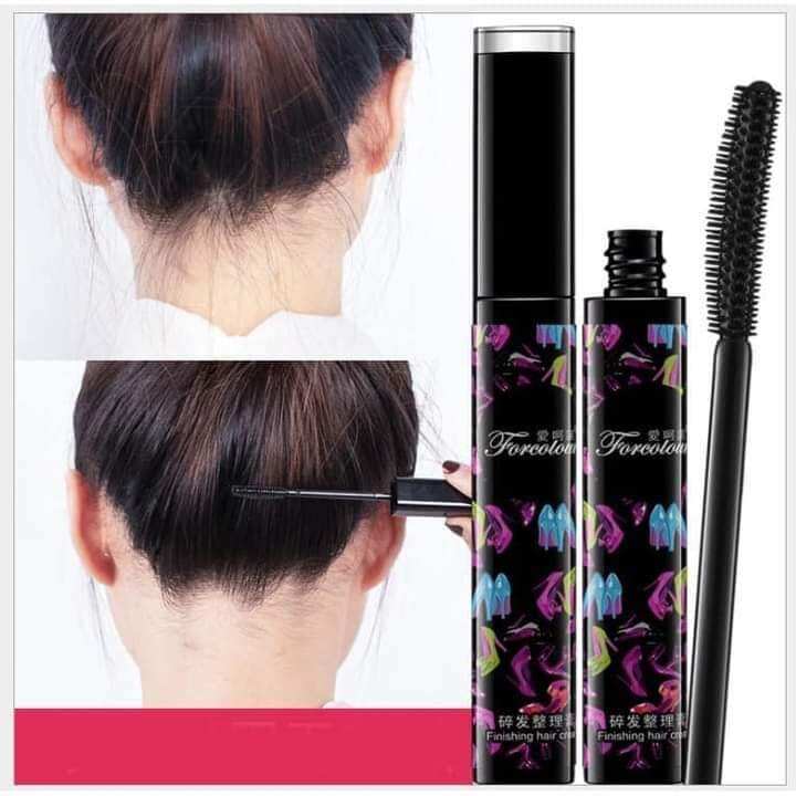 Cobom 2 cây Chải tóc Mascara tạo kiểu tóc đẹp vuốt tóc con gọn vào nếp phụ kiện