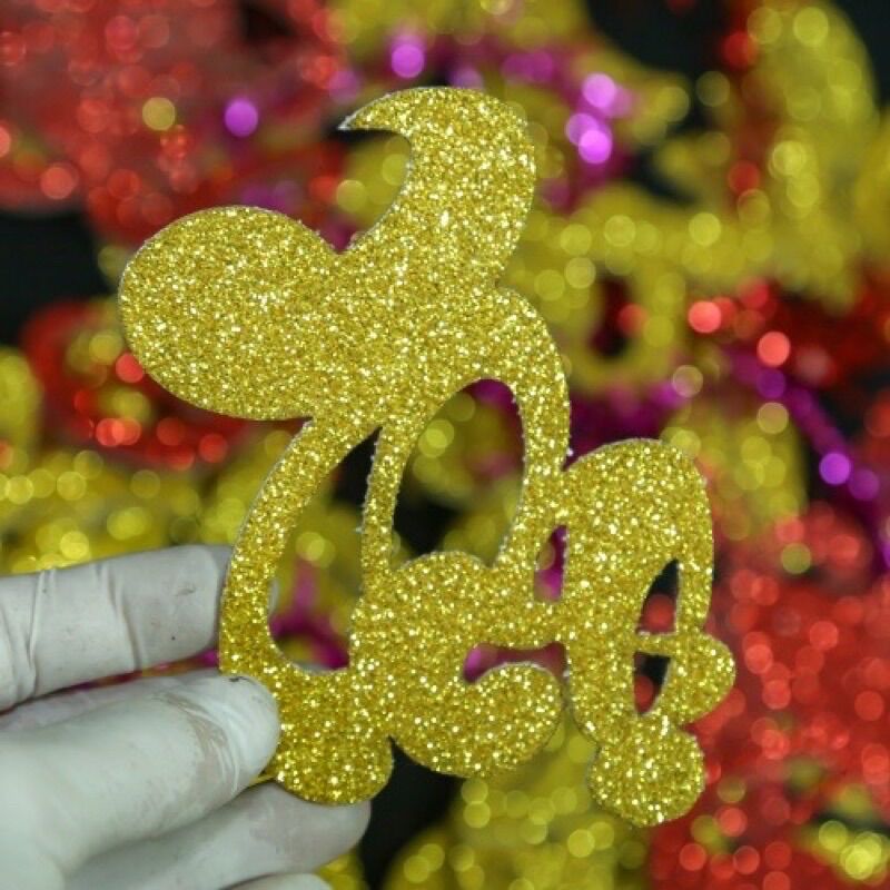 Chữ dán thư pháp PHÚC LỘC THỌ[Trang trí dưa, dừa bưởi thư pháp ngày tết]