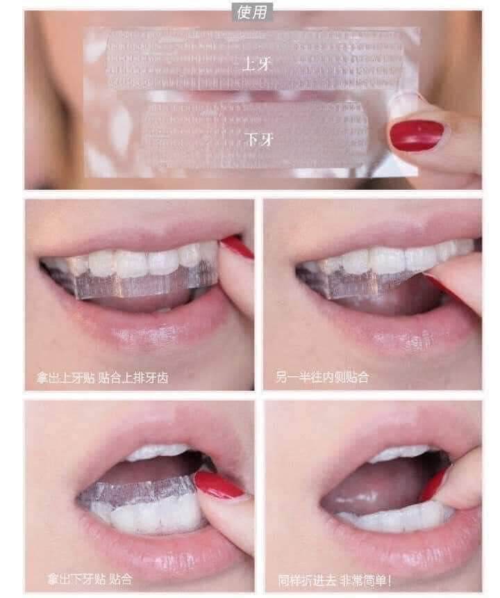 [COMBO 10 MIẾNG/5 NGÀY]MIẾNG dán trắng răng Crest 3D Professional Effects <HÀNG MỸ LEVELS 18>