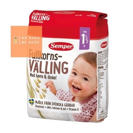 Sữa valling ngũ cốc Semper Thuỵ Điển cho bé 1.5 đến 2 tuổi
