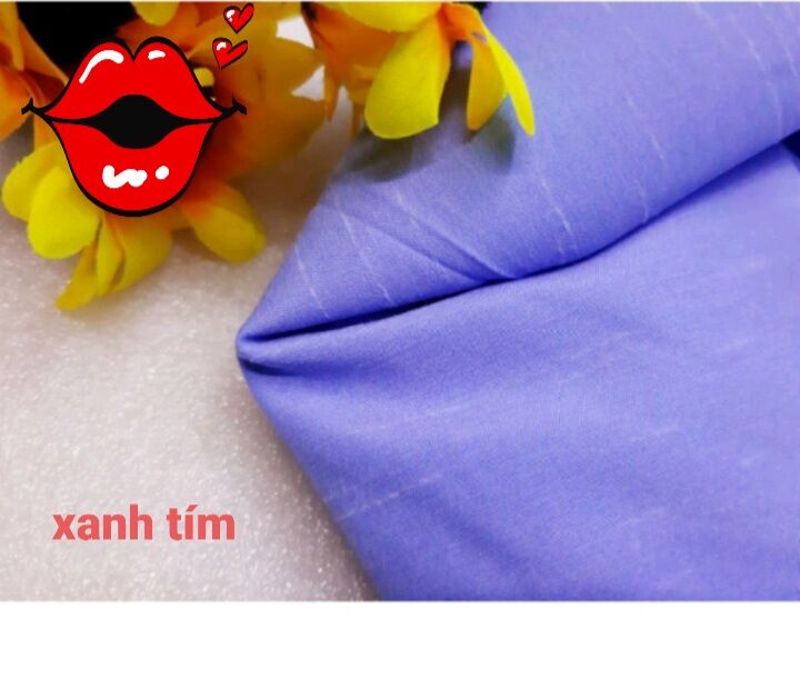 1m vải lanh xước mềm mát (cotton)