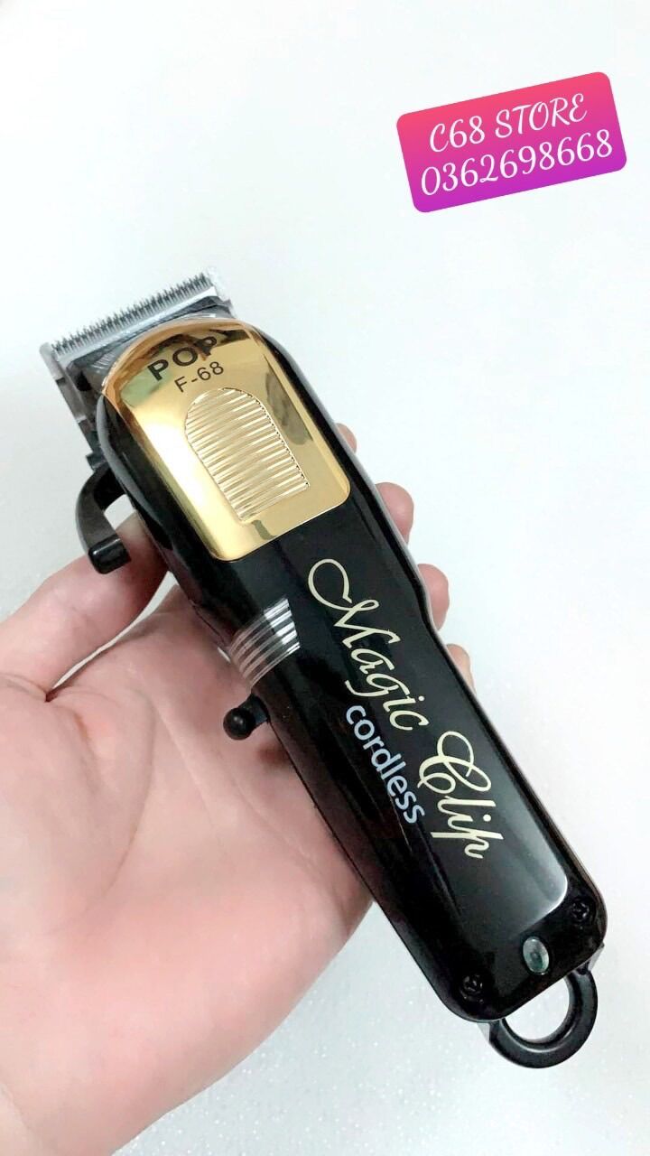 Tông đơ cắt tóc F68 Magic Clip lưỡi kép GAMA cực chất