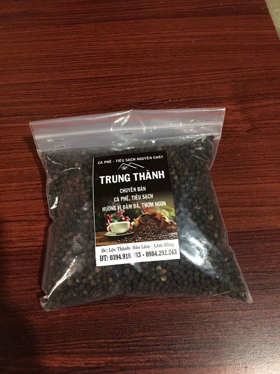 tiêu sạch tây nguyên 0.5kg / 60k