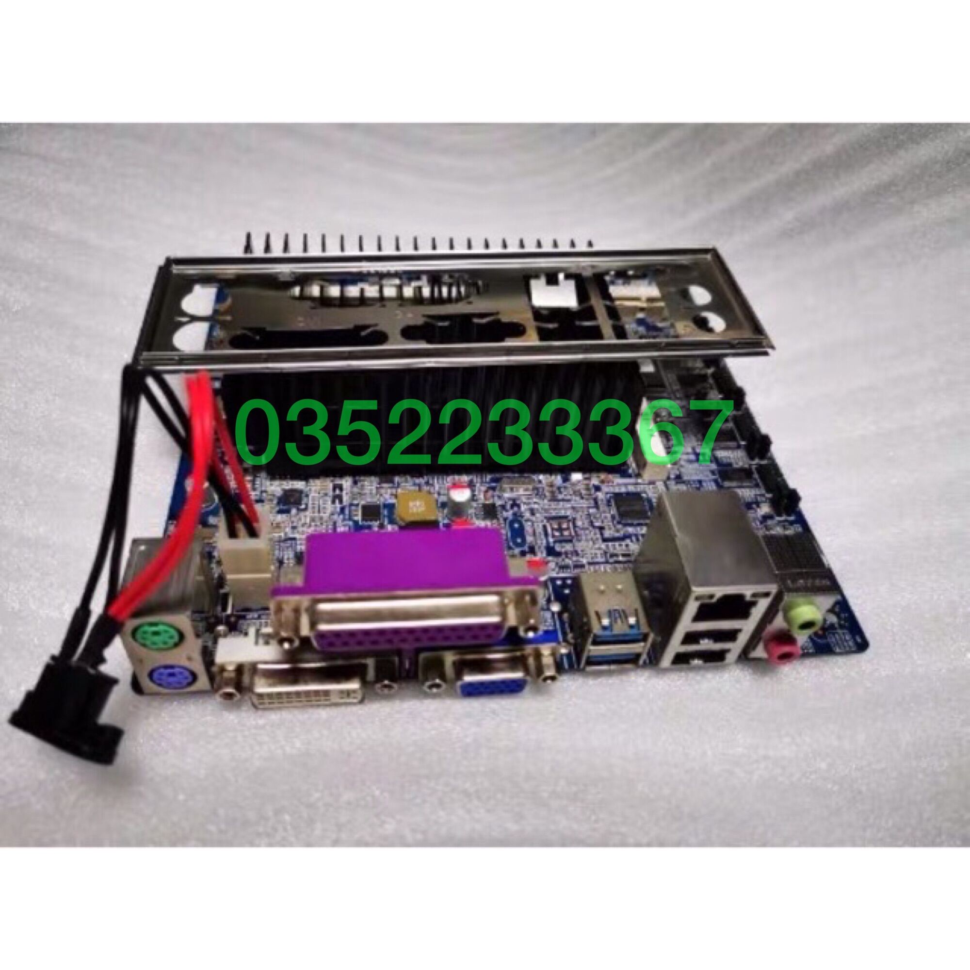 Bảng giá Main ITX, Audio 17*17cm, chíp dán D2550 1.86Ghz(siêu tiết kiệm điện) - K Ram - K SSD Phong Vũ